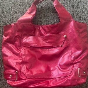 Maxx New York Pink Tote Bag with Double Handles